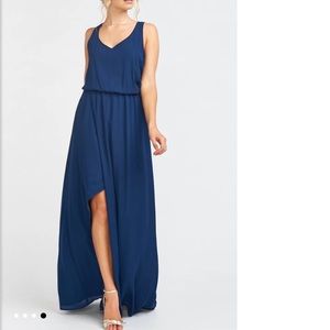 Show Me Your MuMu Dress, Rich Navy, bridesmaid